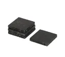 Set de Portavasos Cuadrados (Mármol Negro).webp