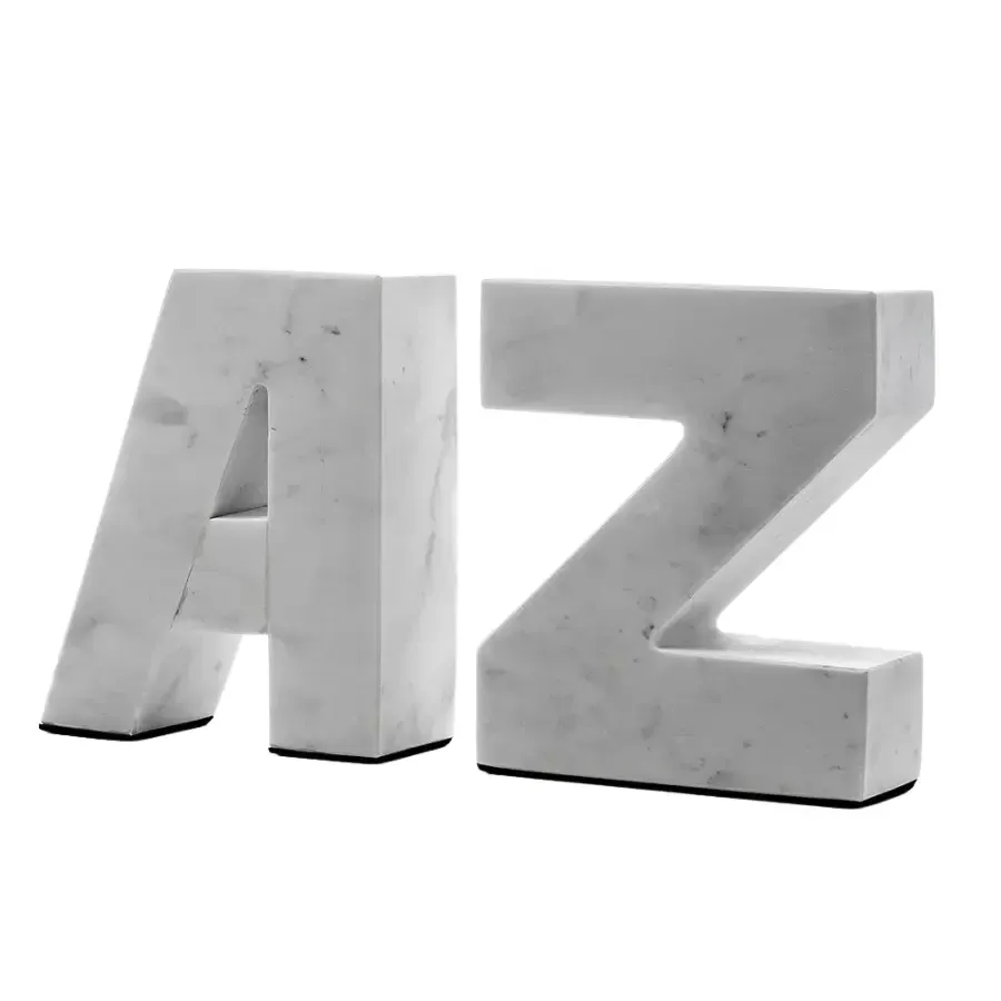 Set de Letras de Mármol blanco.webp
