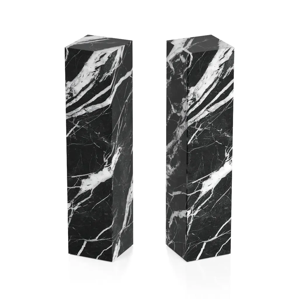 Set de Pedestales (Mármol Negro).webp