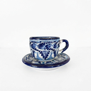 Taza con Plato Talavera AzulB.webp
