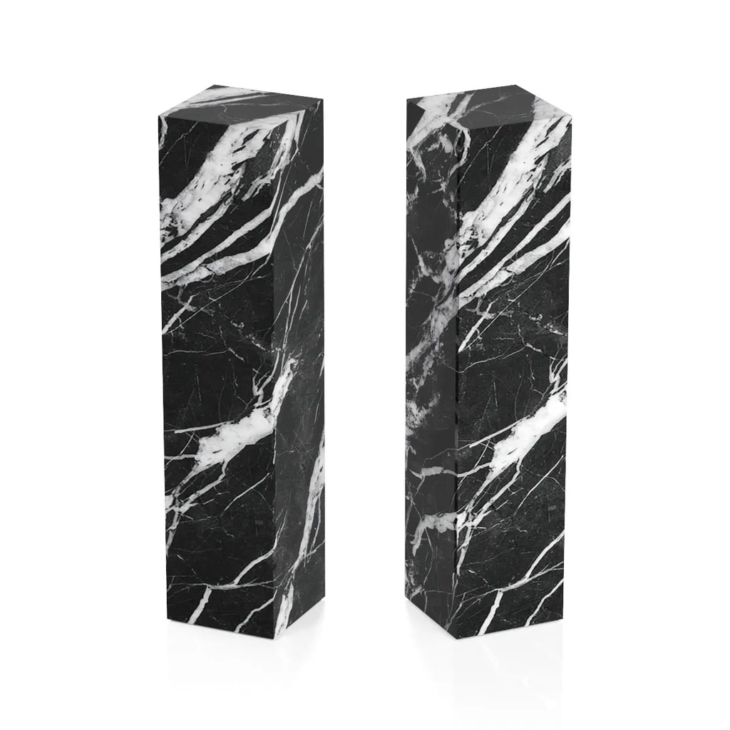 Set de Pedestales (Mármol Negro)
