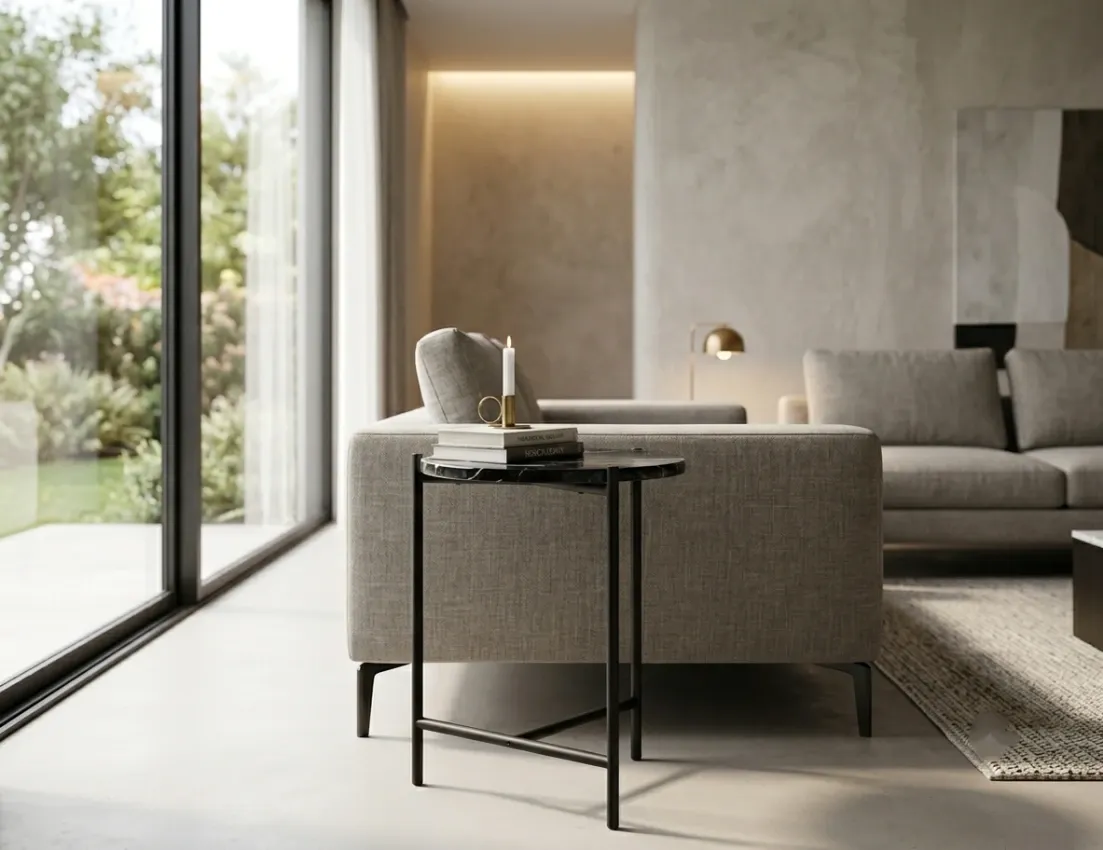 Mesa Lateral Aurora (Negro)