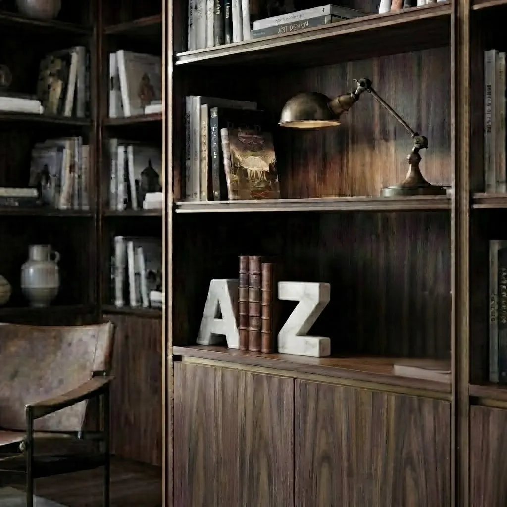 Set de Letras de Mármol