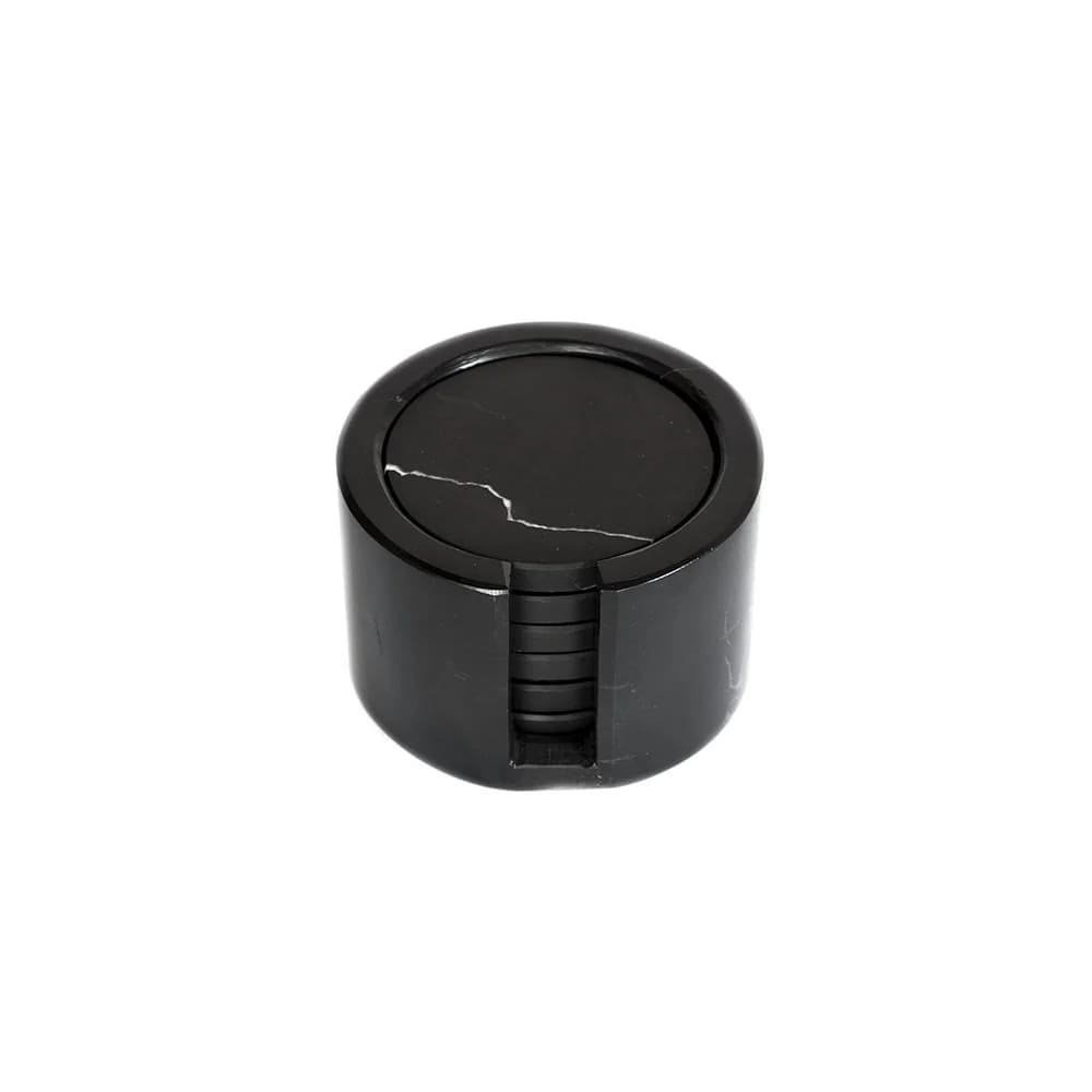 Round Cup Holders G (Mármol Negro)