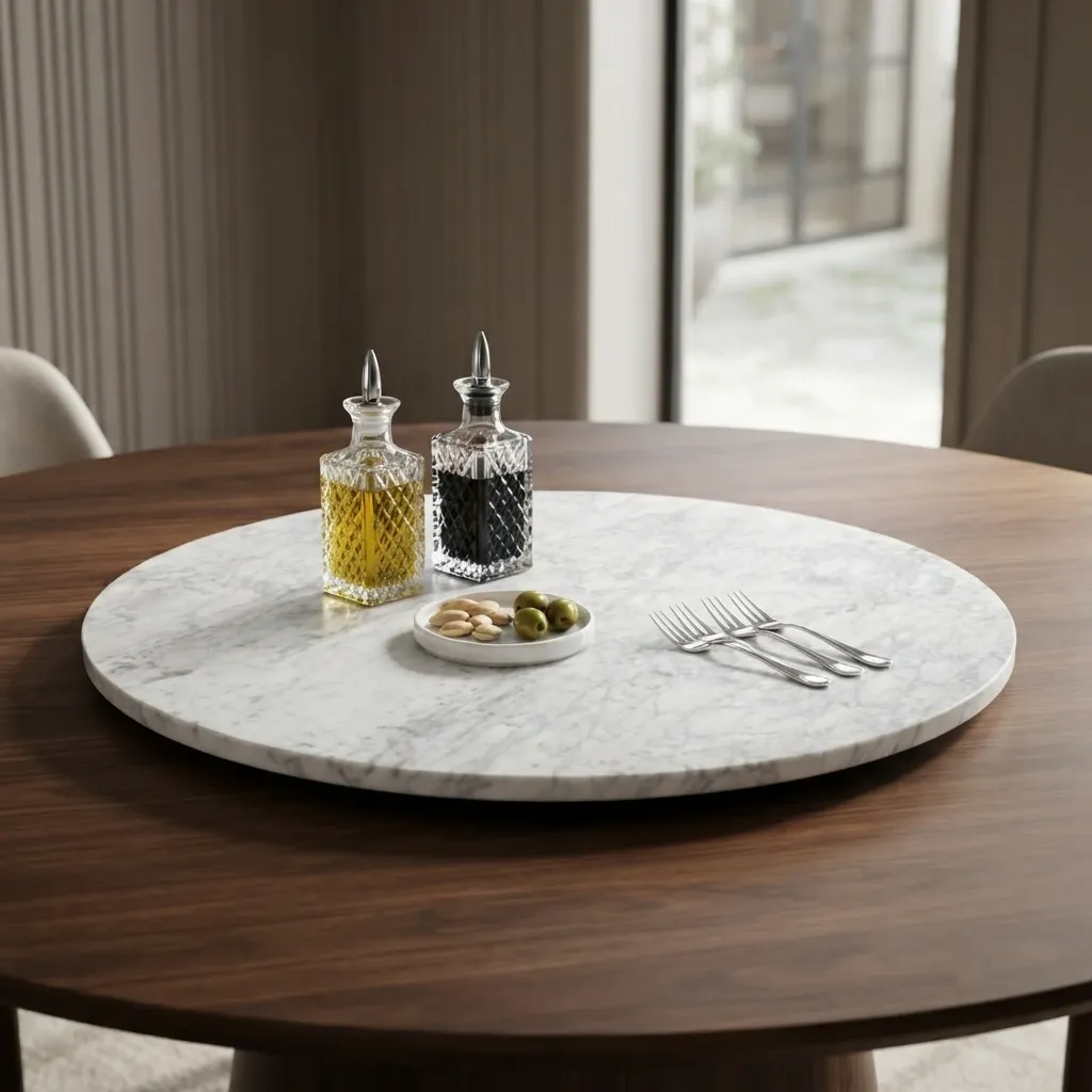 White Rotating Plate