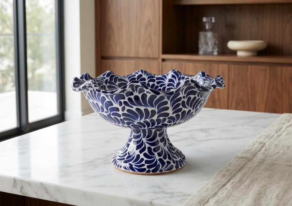 [TAL-FRUTO-B] Frutero con Base de Talavera