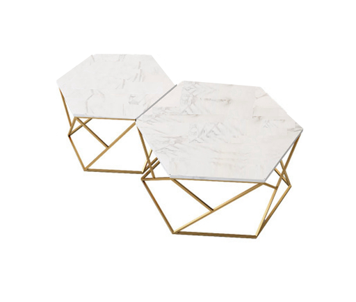 Set de Mesas Centro Hexagonal B